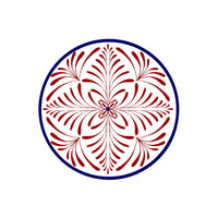 Rouge & Bleu Assiettes - Rouge & Bleu