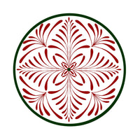 Rouge & Vert Assiettes - Rouge & Vert