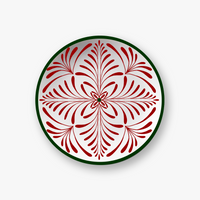 Bleu & Rouge Assiettes - Bleu & Rouge