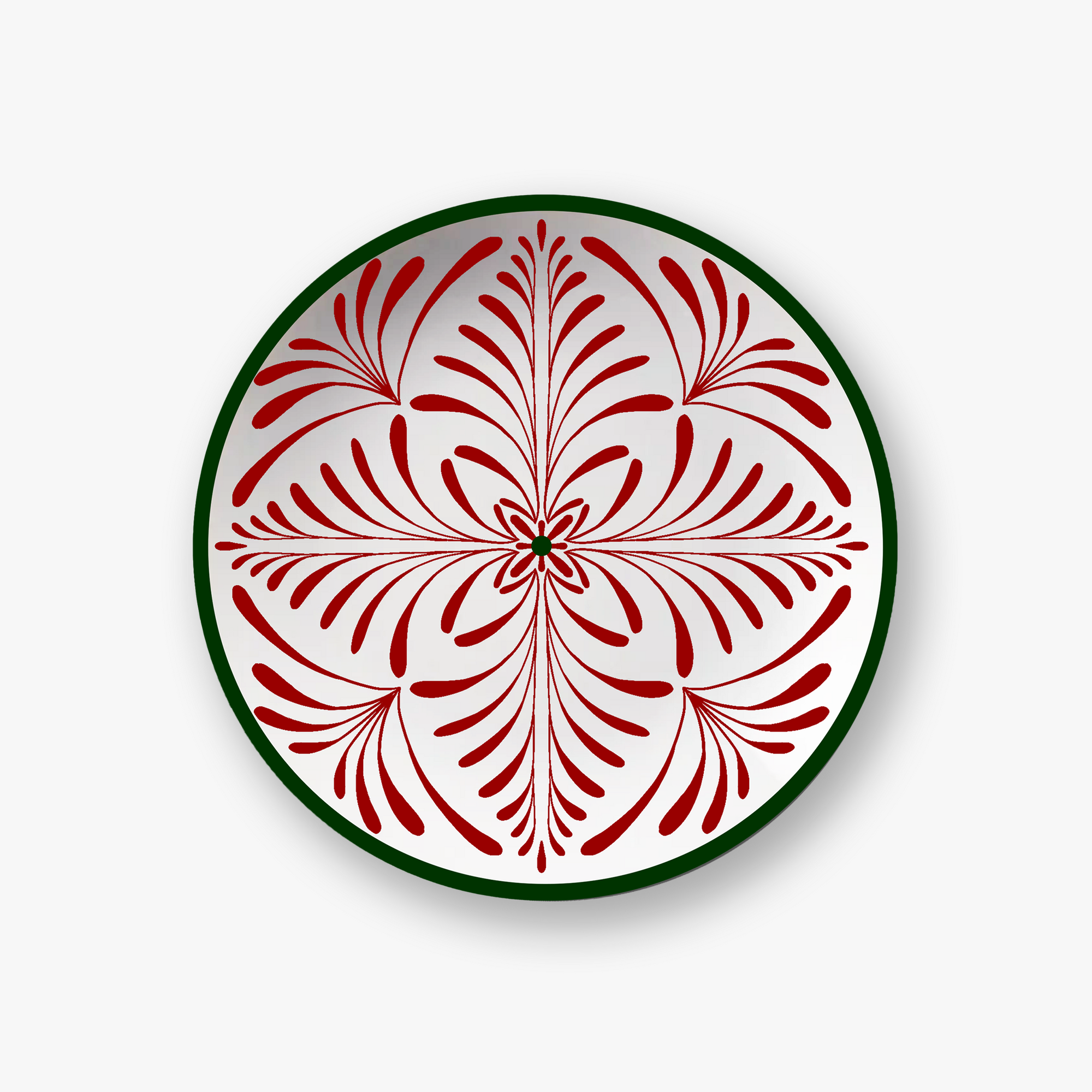 Vert & Jaune Assiettes - Vert & Jaune