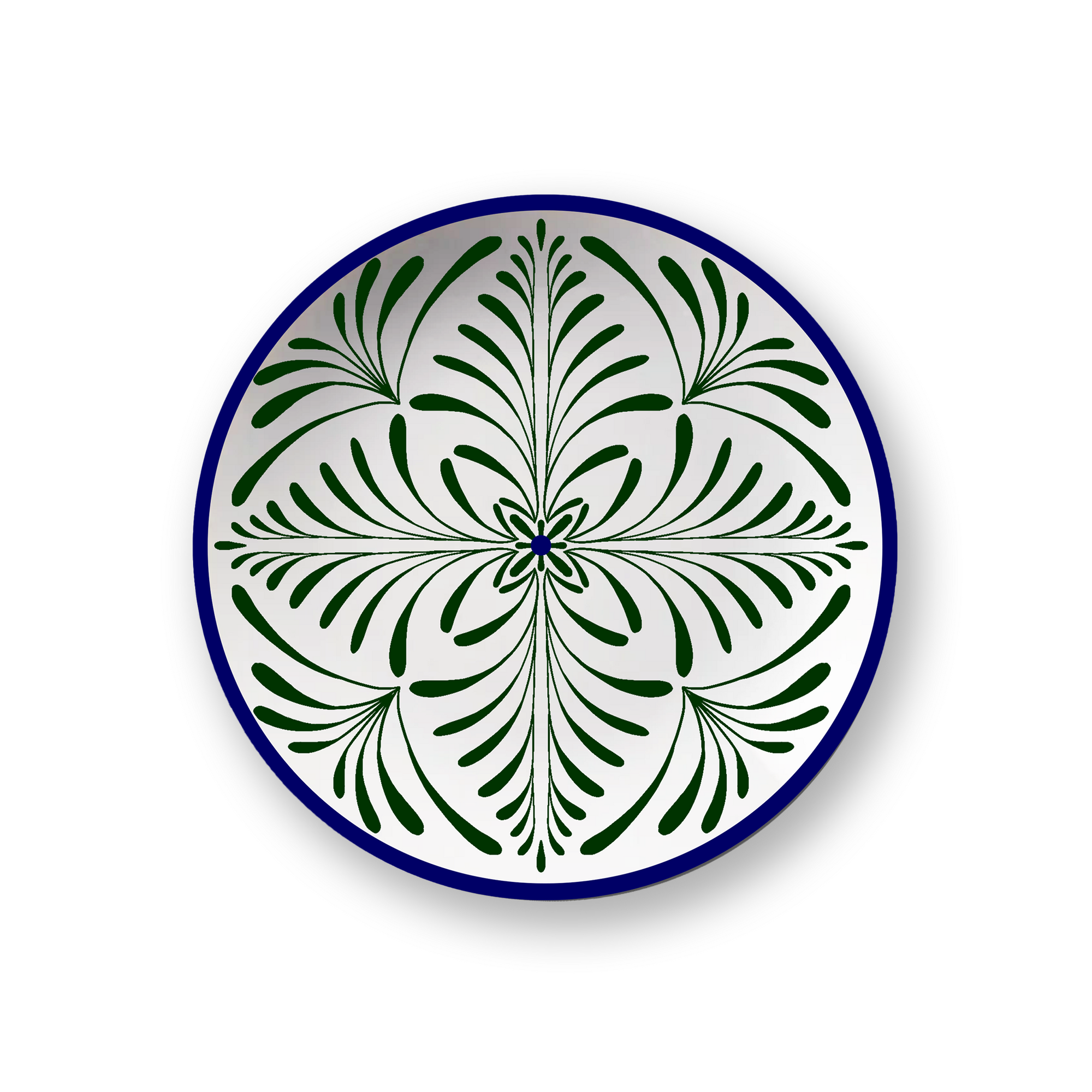 Jaune & Vert Assiettes - Jaune & Vert