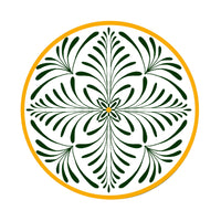 Vert & Jaune Assiettes - Vert & Jaune