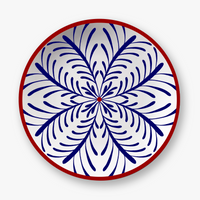 Jaune & Rouge Assiettes - Jaune & Rouge