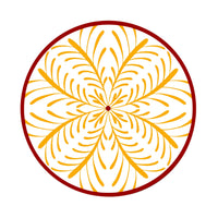 Jaune & Rouge Assiettes - Jaune & Rouge