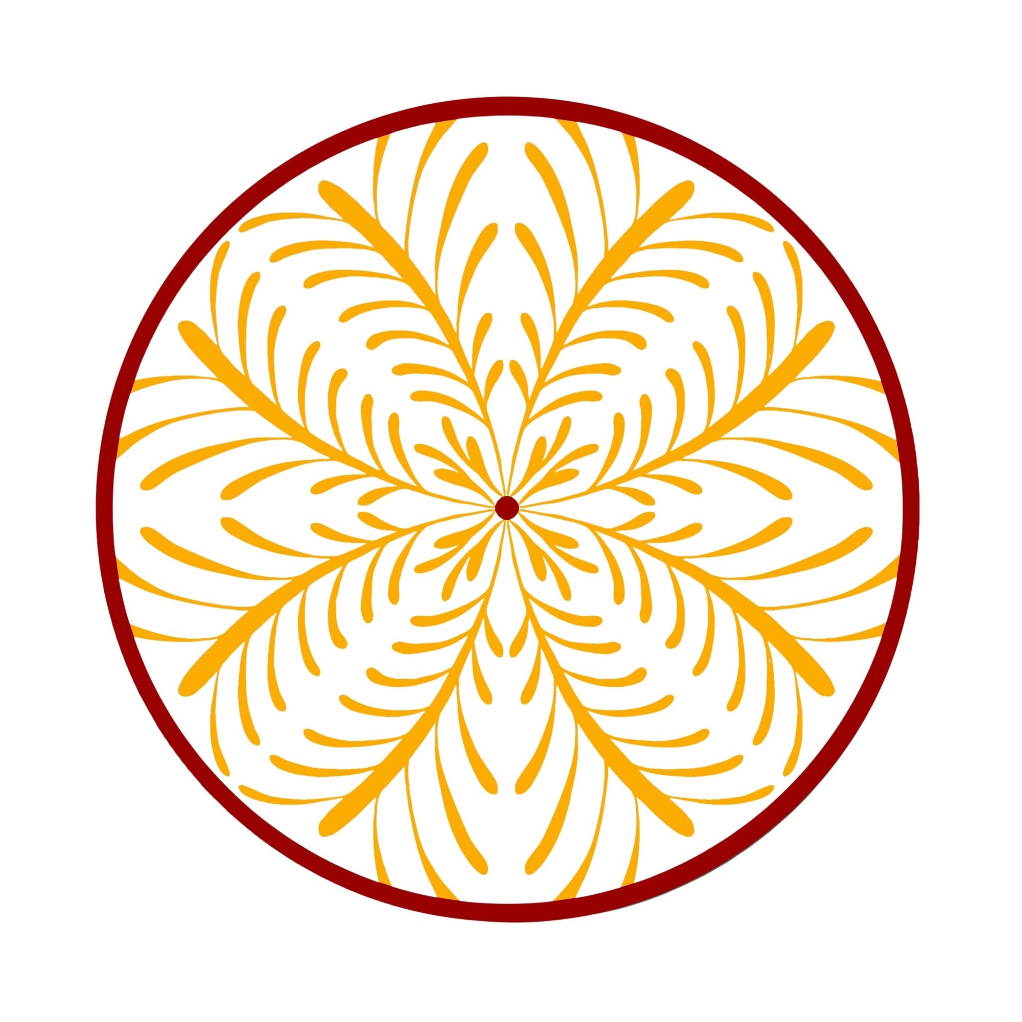 Jaune & Rouge Assiettes - Jaune & Rouge