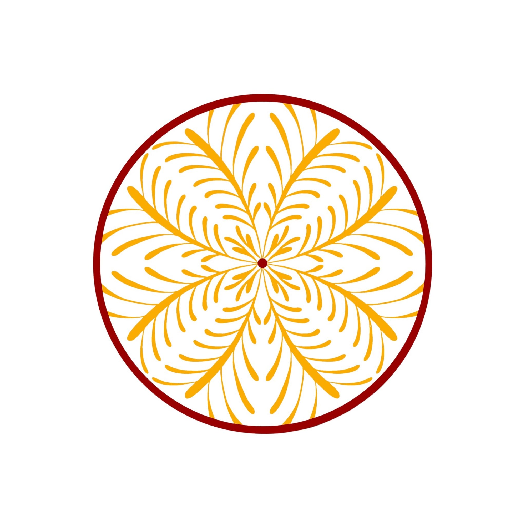 Jaune & Rouge Assiettes - Jaune & Rouge