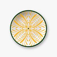 Vert & Jaune Assiettes - Vert & Jaune