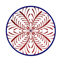 Rouge & Bleu Assiettes - Rouge & Bleu