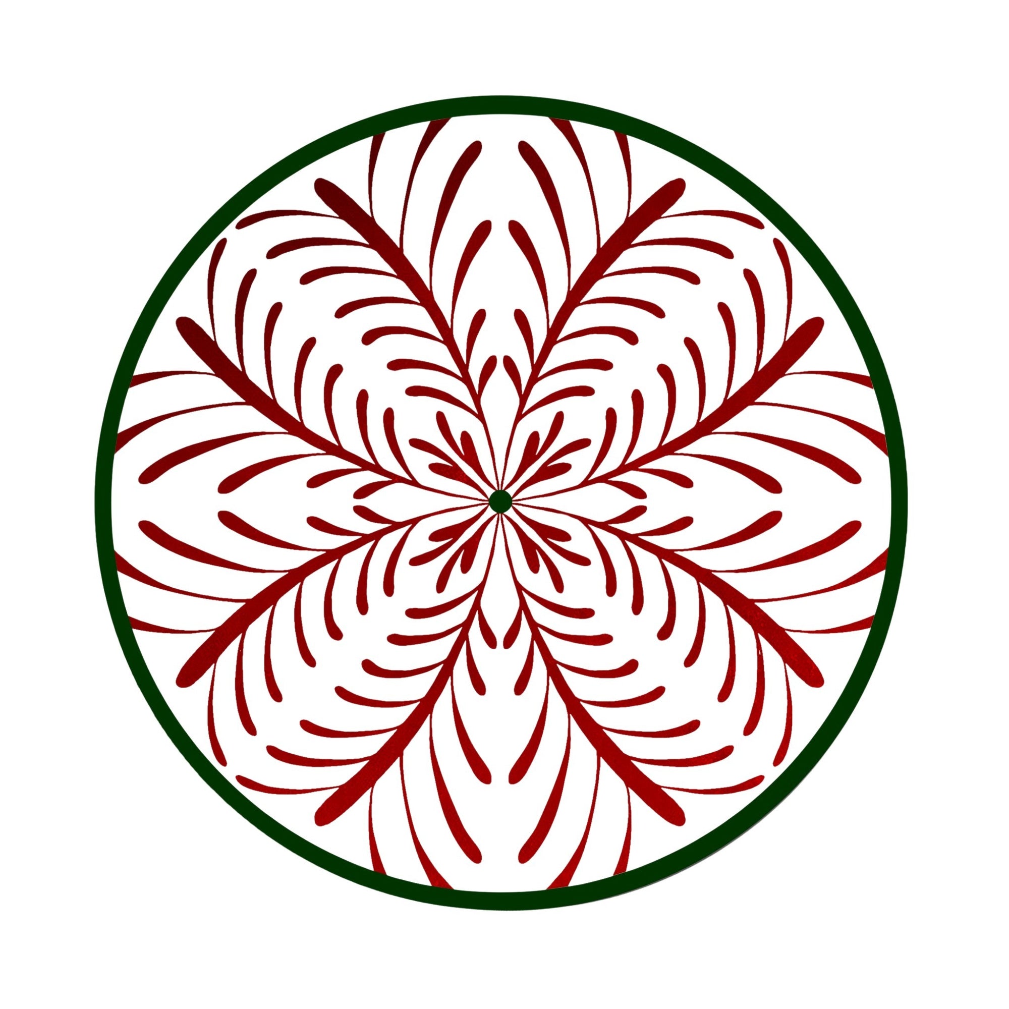 Rouge & Vert Assiettes - Rouge & Vert