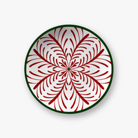 Rouge & Bleu Assiettes - Rouge & Bleu