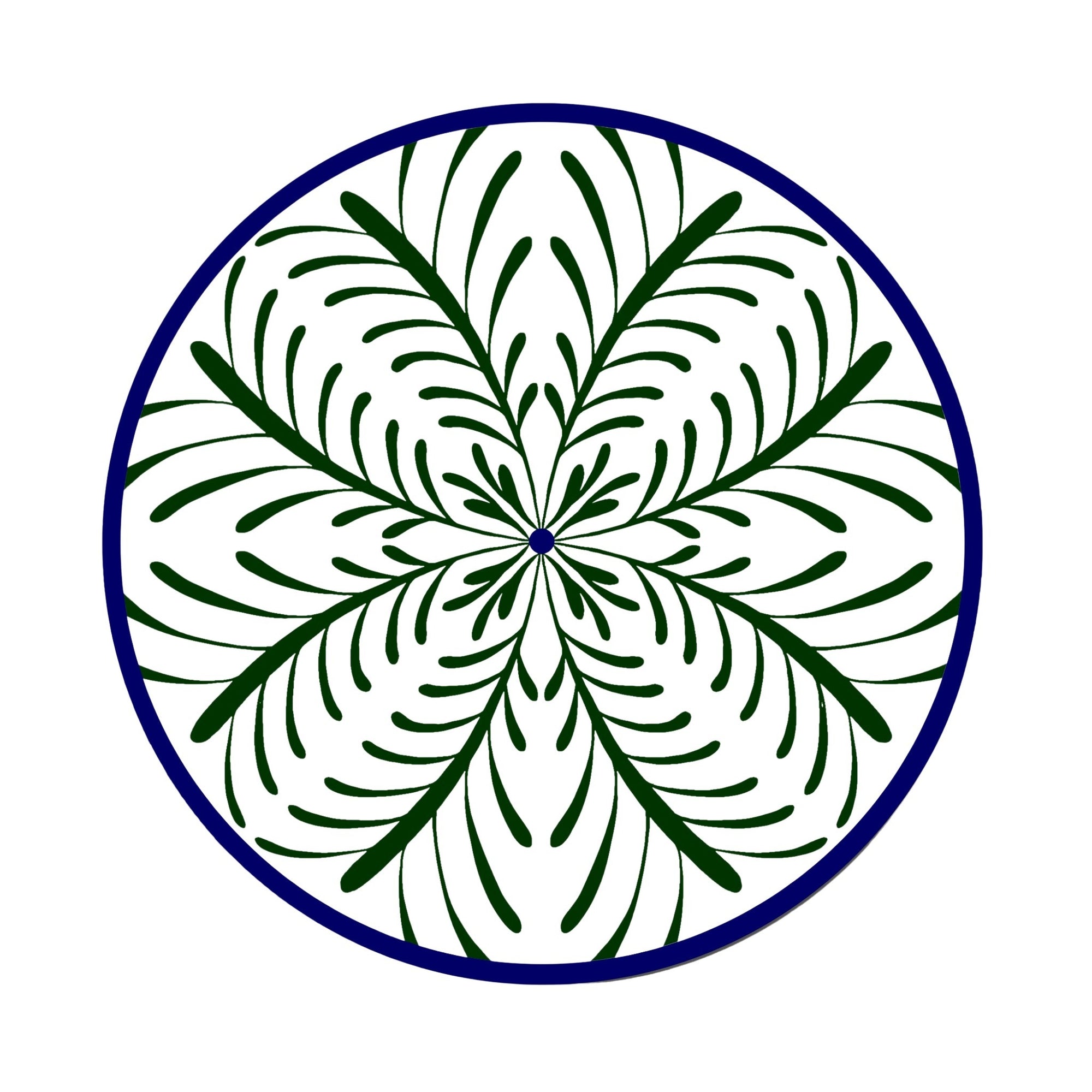 Vert & Bleu Assiettes - Vert & Bleu