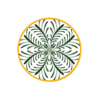 Vert & Jaune Assiettes - Vert & Jaune