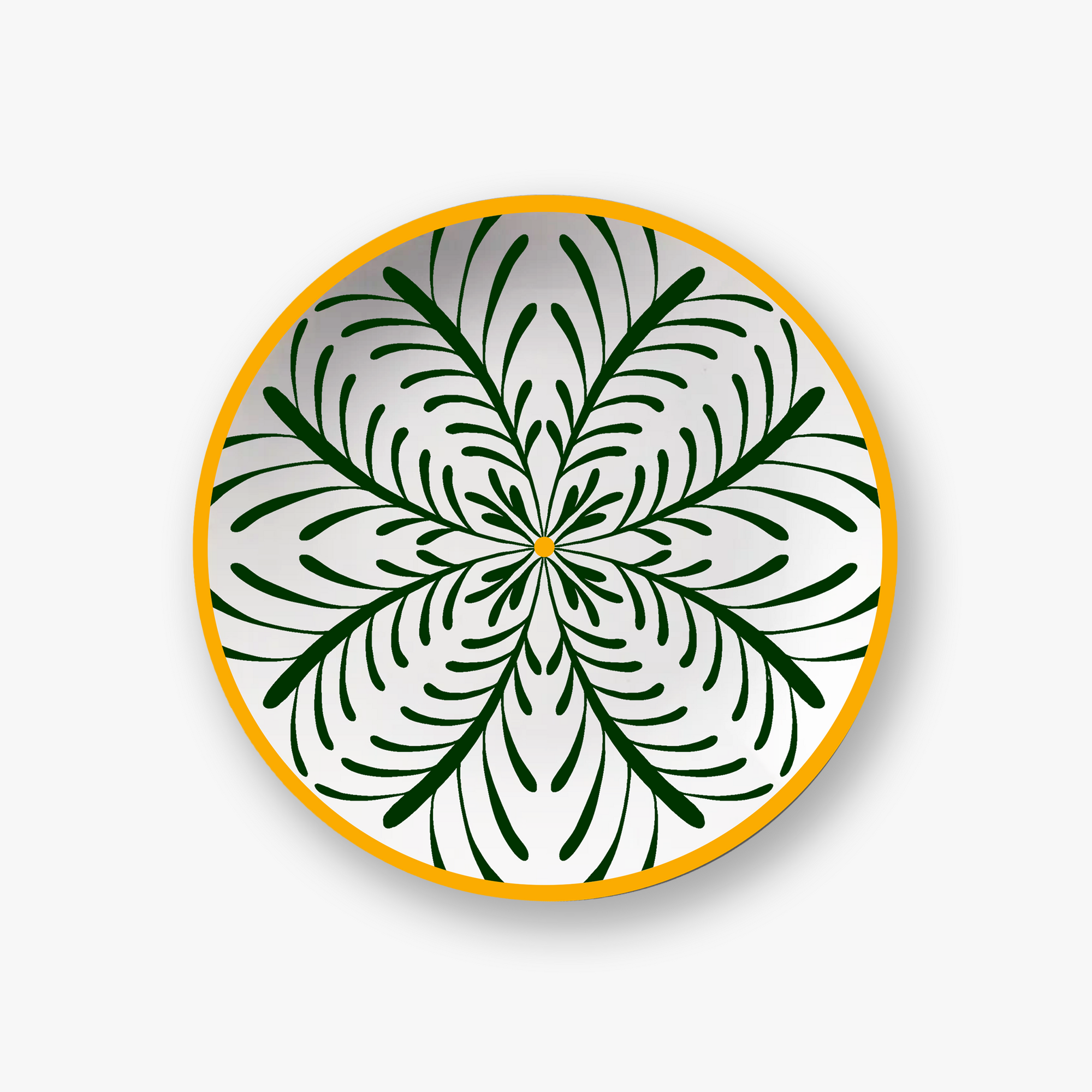 Jaune & Rouge Assiettes - Jaune & Rouge