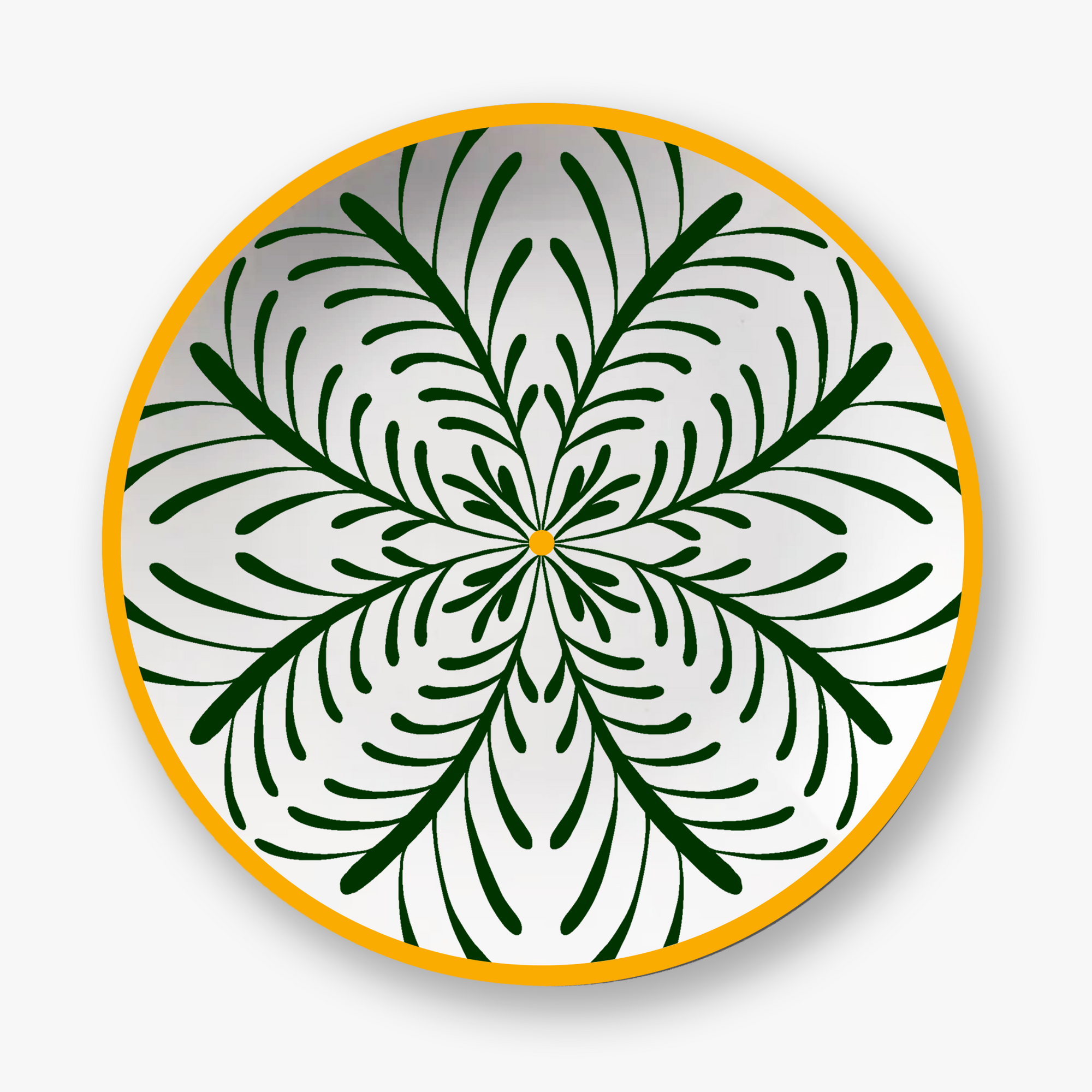 Jaune & Rouge Assiettes - Jaune & Rouge