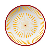 Jaune & Rouge Assiettes - Jaune & Rouge