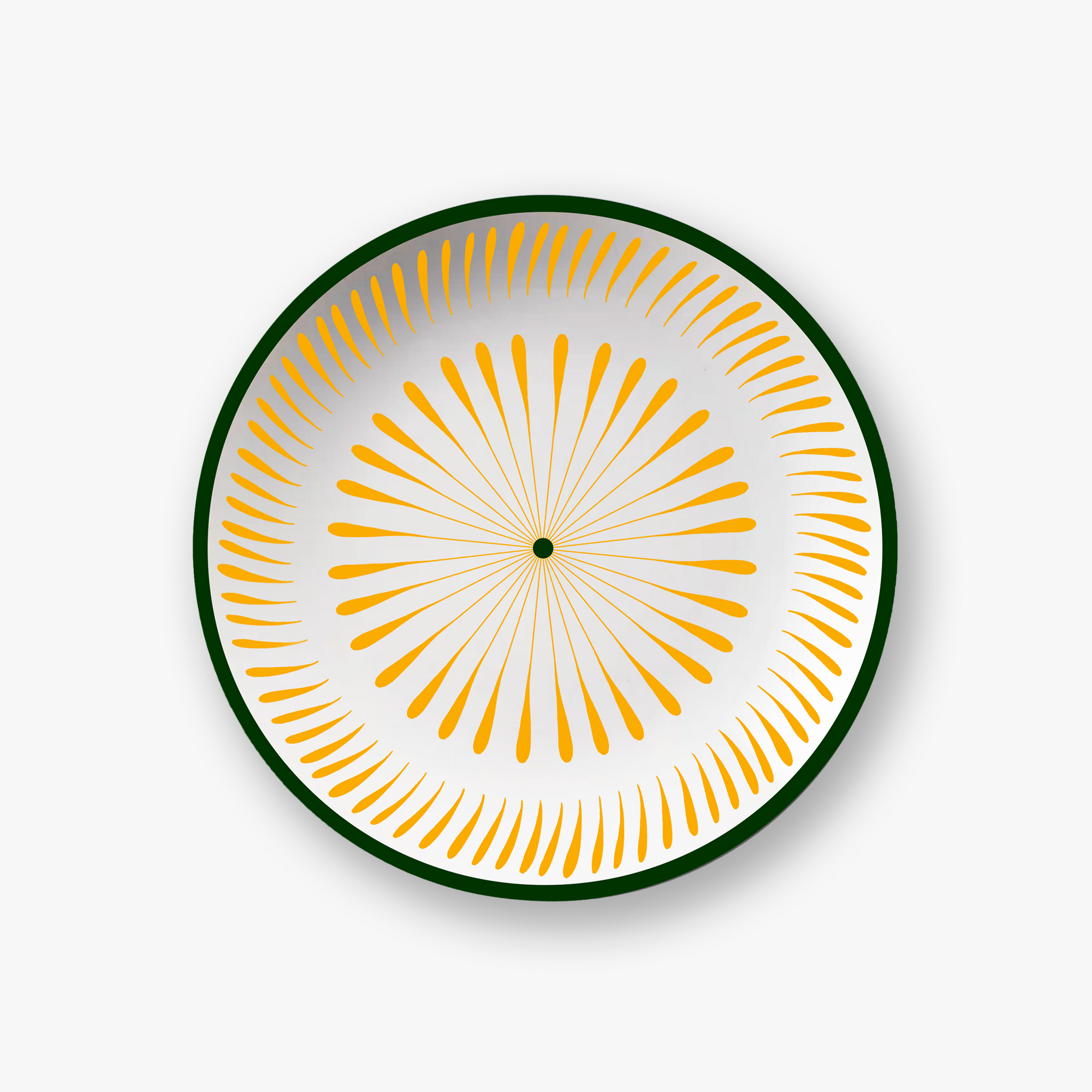 Jaune & Vert Assiettes - Jaune & Vert