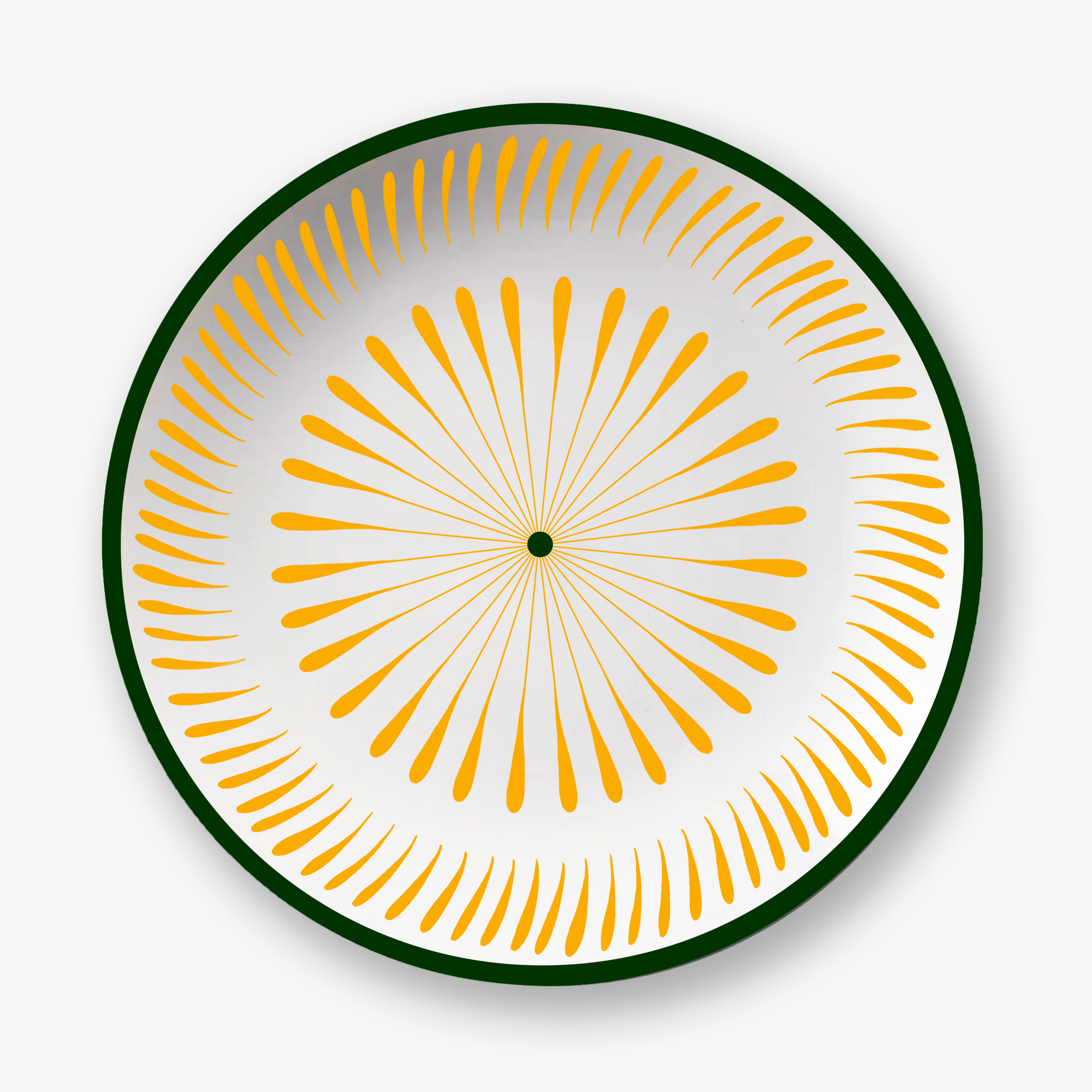 Jaune & Vert Assiettes - Jaune & Vert