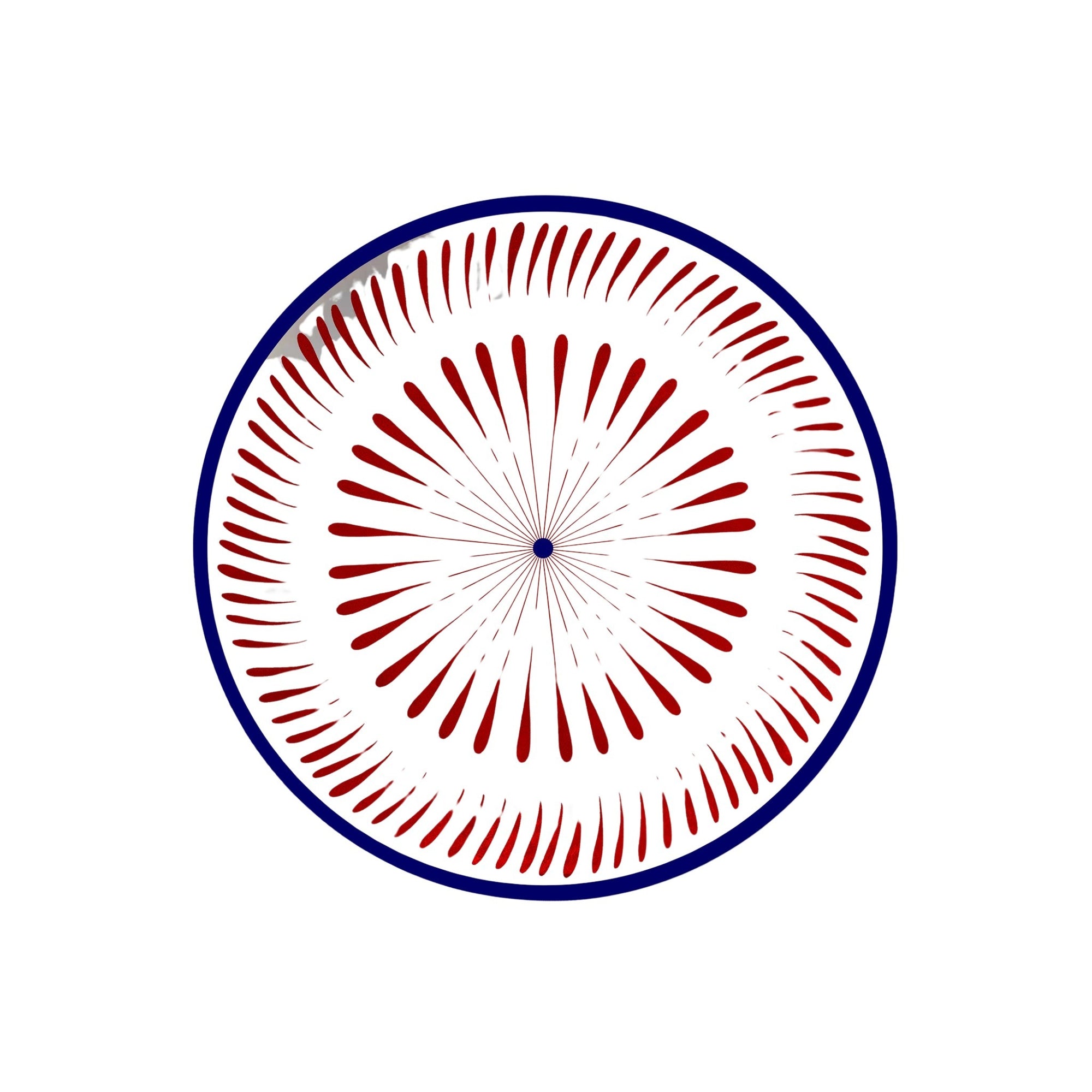 Rouge & Bleu Assiettes - Rouge & Bleu