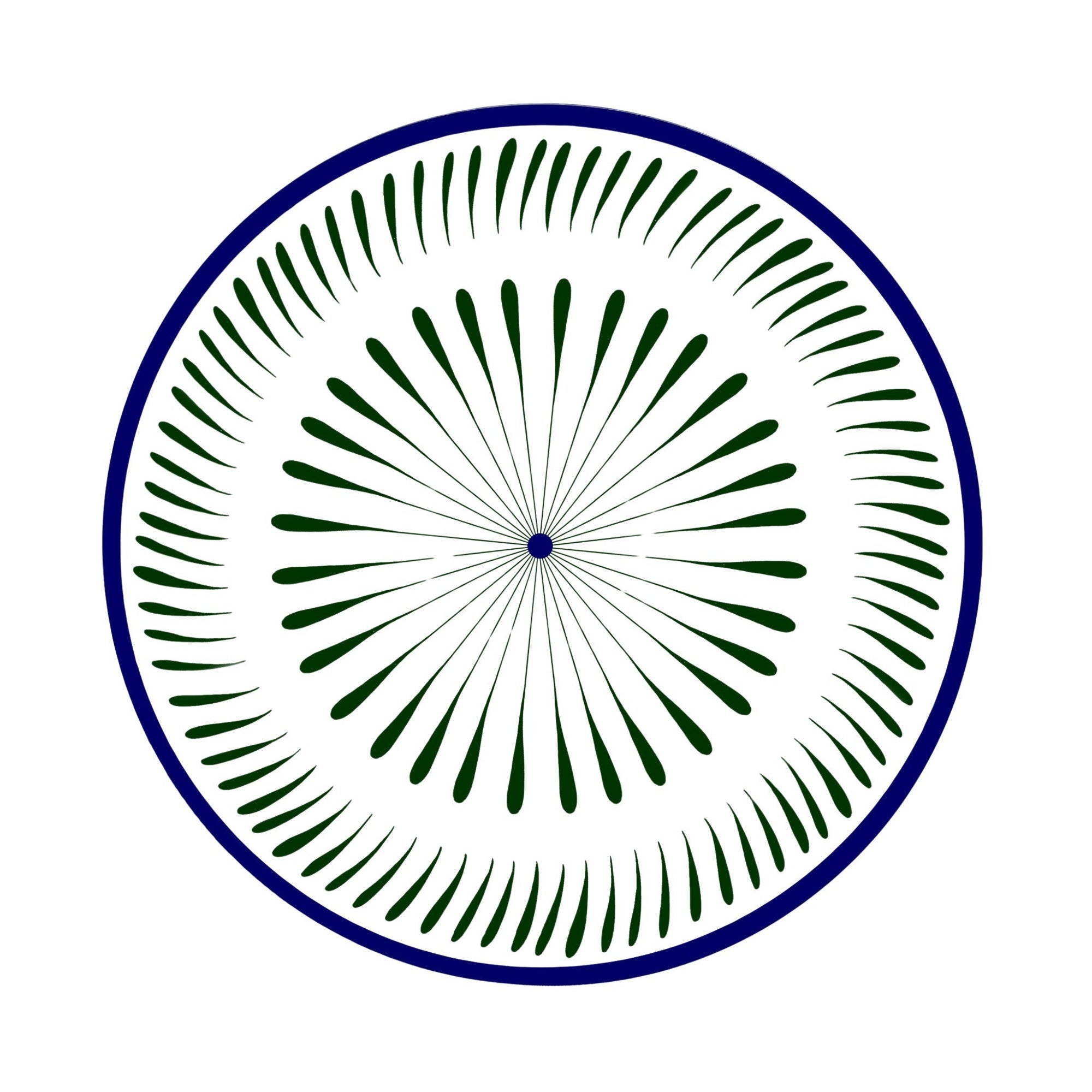 Vert & Bleu Assiettes - Vert & Bleu