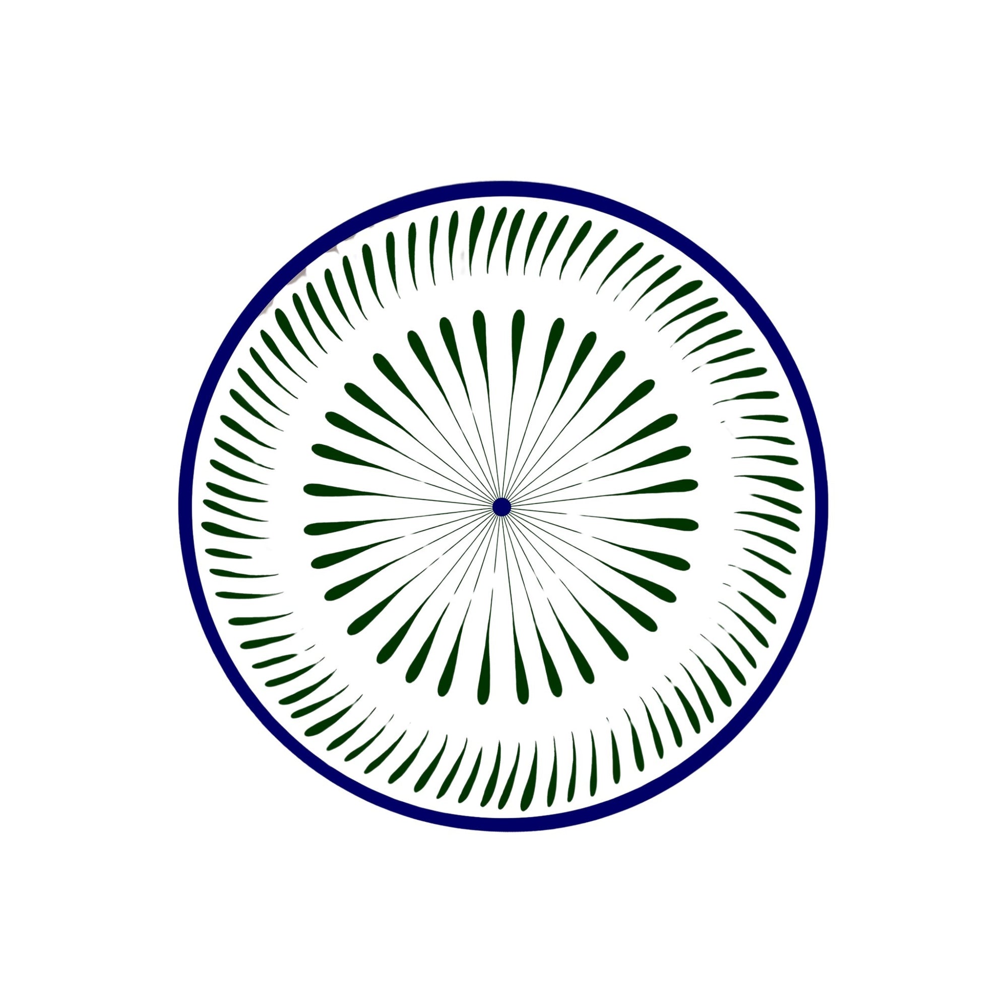 Vert & Bleu Assiettes - Vert & Bleu