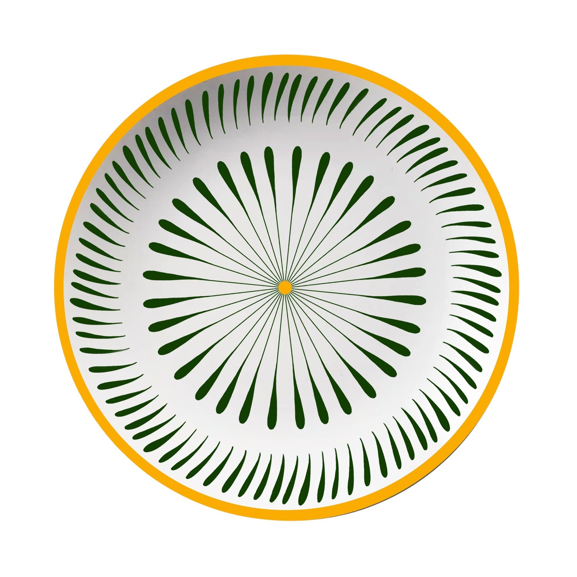 Vert & Jaune Assiettes - Vert & Jaune