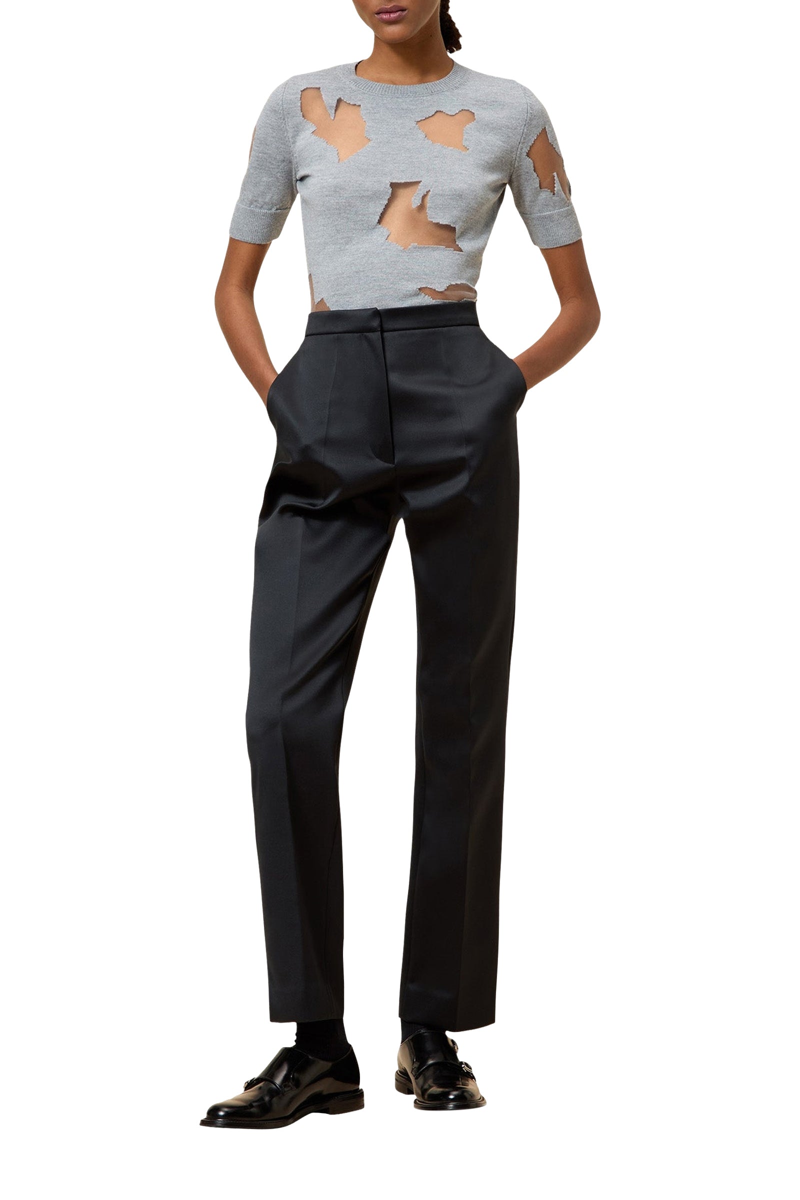 Pantalon à poches - Black