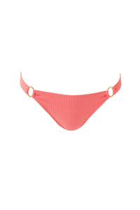 Bas de bikini taille basse Montenegro texturé - Apricot Ribbed