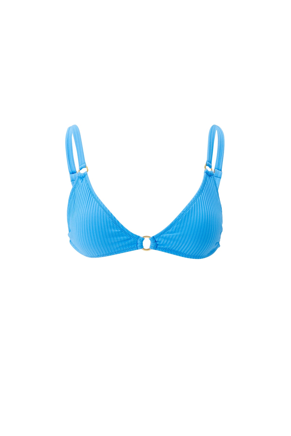 Haut de bikini triangle Montenegro texturé - Ocean Ribbed