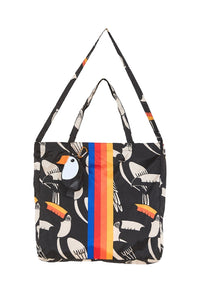 Sac Tucan double porté - Noir