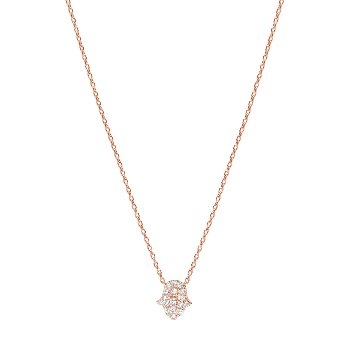 COLLIER MAGIC TOUCH OR ROSE MOTIF MAIN
