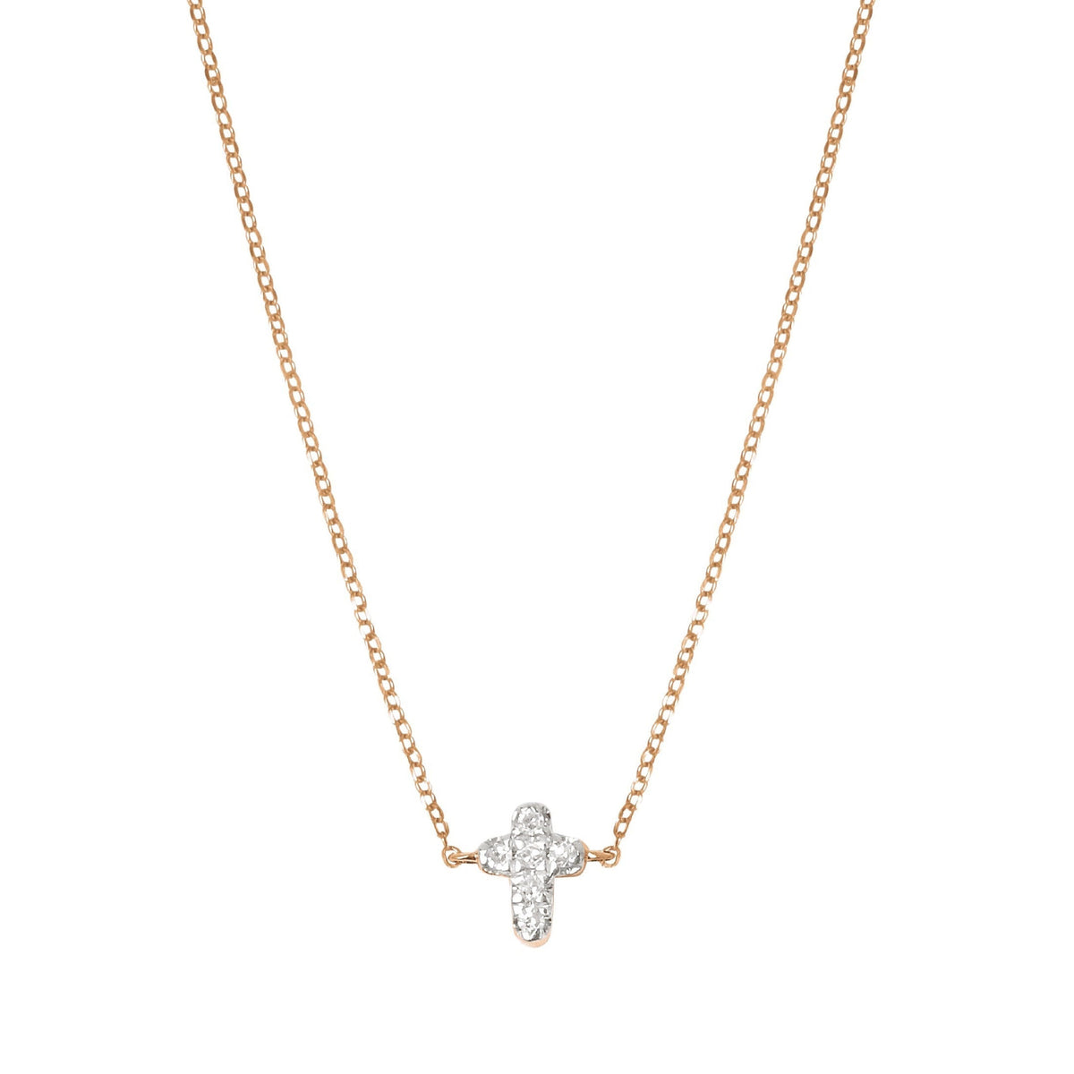 PrixTroca:220€_VentesTroca:0_QtyTroca:1_ST:0%_Collier Magic Touch en Or rose 18K serti de diamants - Rose