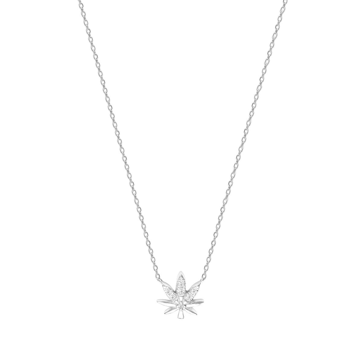 COLLIER  OR BLANC