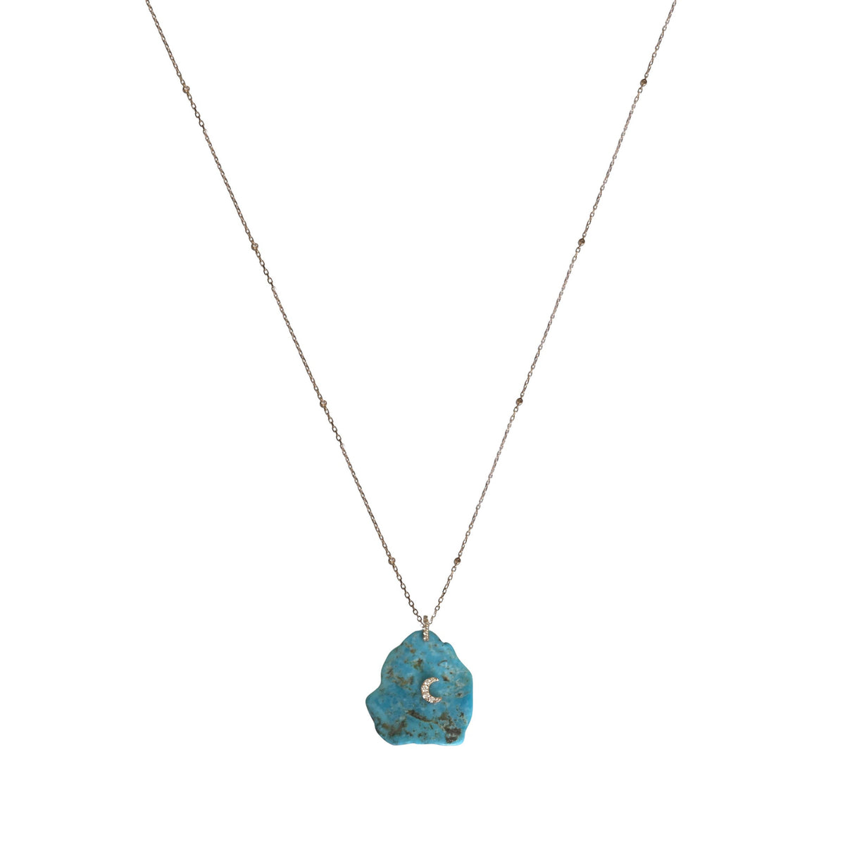 COLLIER TURQUOISE OR ROSE