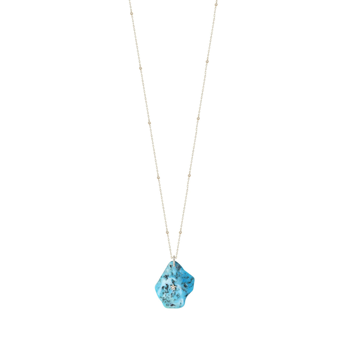 COLLIER TURQUOISE OR ROSE