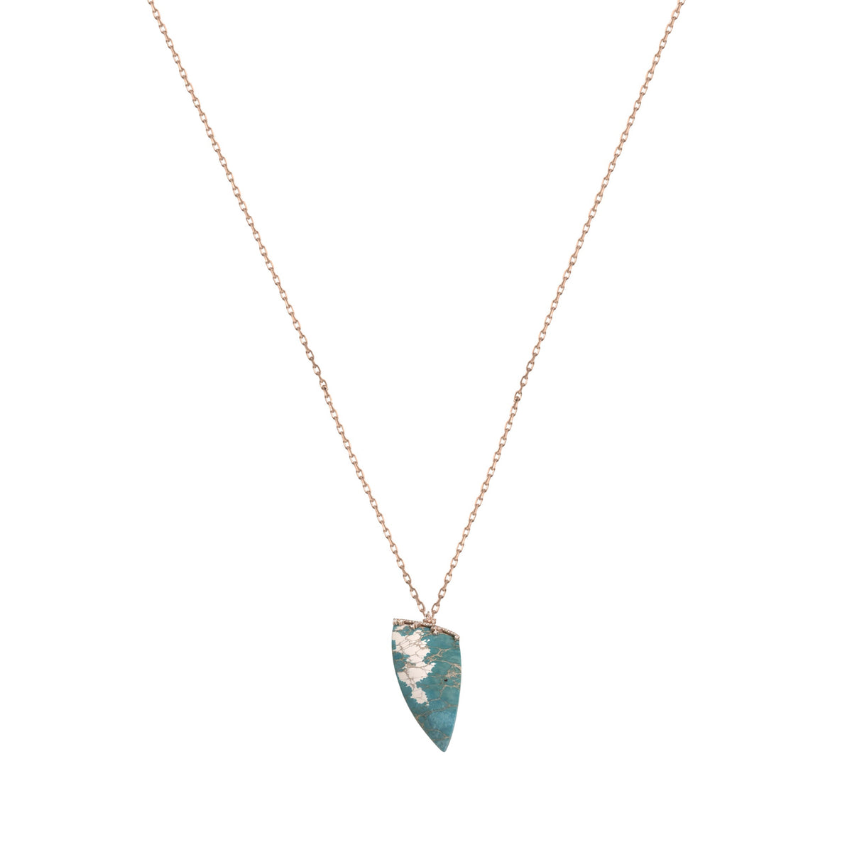 COLLIER TURQUOISE OR ROSE