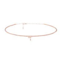 COLLIER SHINY TOUCH OR ROSE