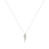 Collier Séléné Boy serti de diamants - Or Blanc