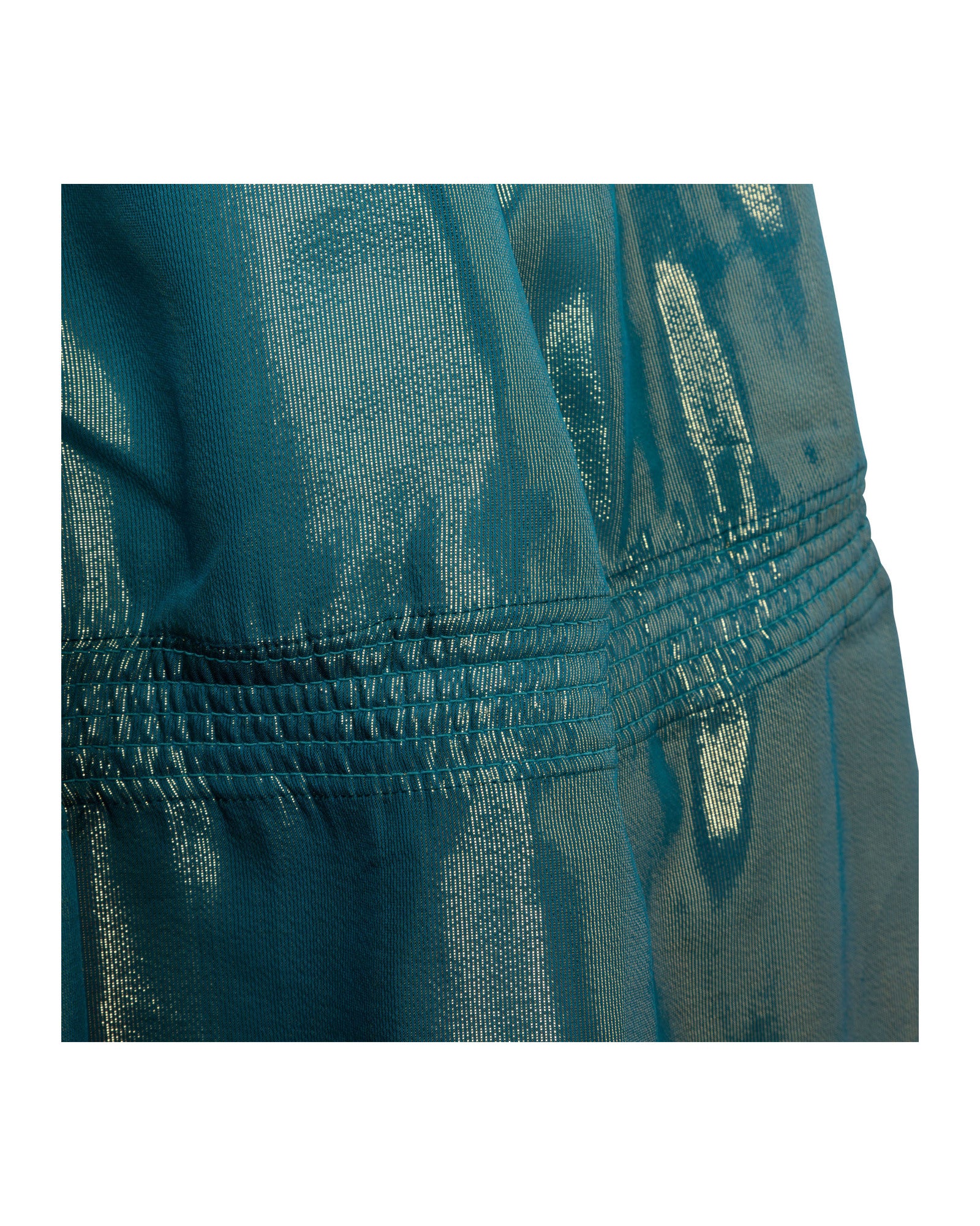 Robe d'exception longue en soie - Bleu Pastel