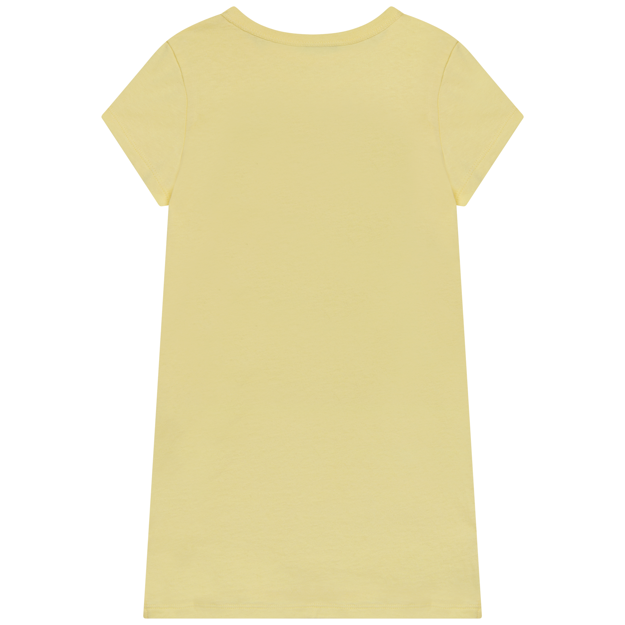 Robe t-shirt avec illustration - Jaune Acidul