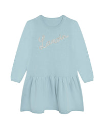 Robe pull en coton - Glacier Blue
