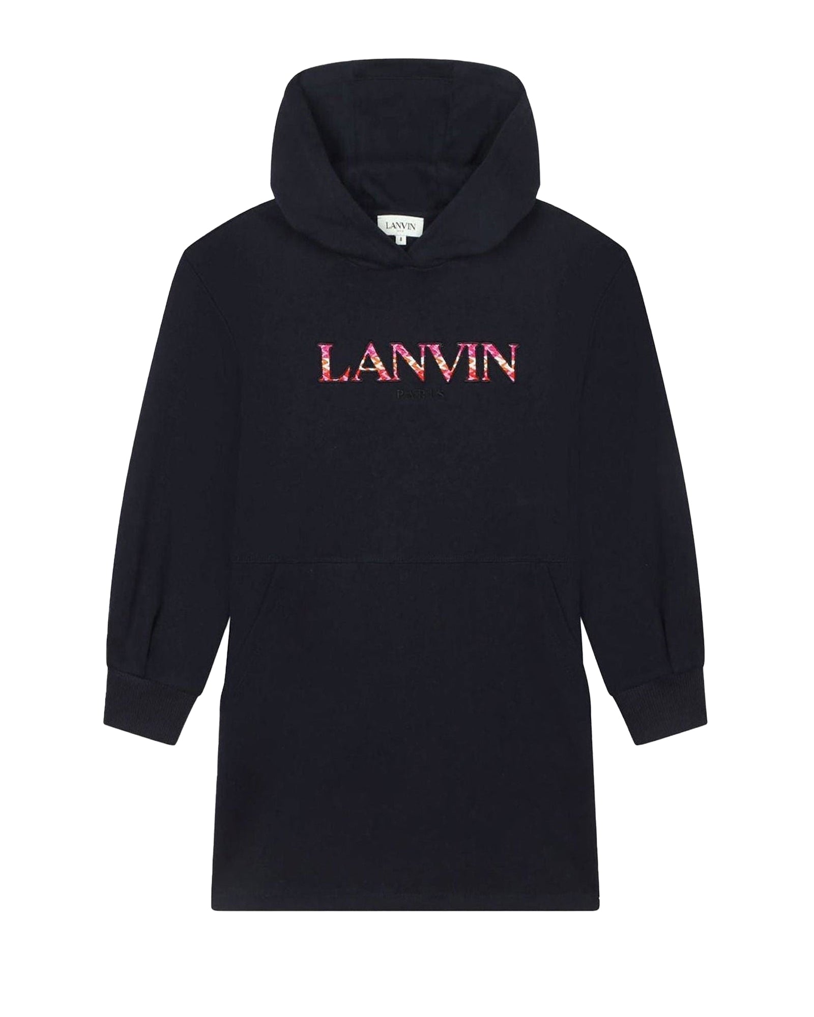 Robe à capuche en coton - Bleu Amiral