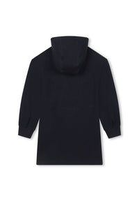 Robe à capuche en coton - Bleu amiral