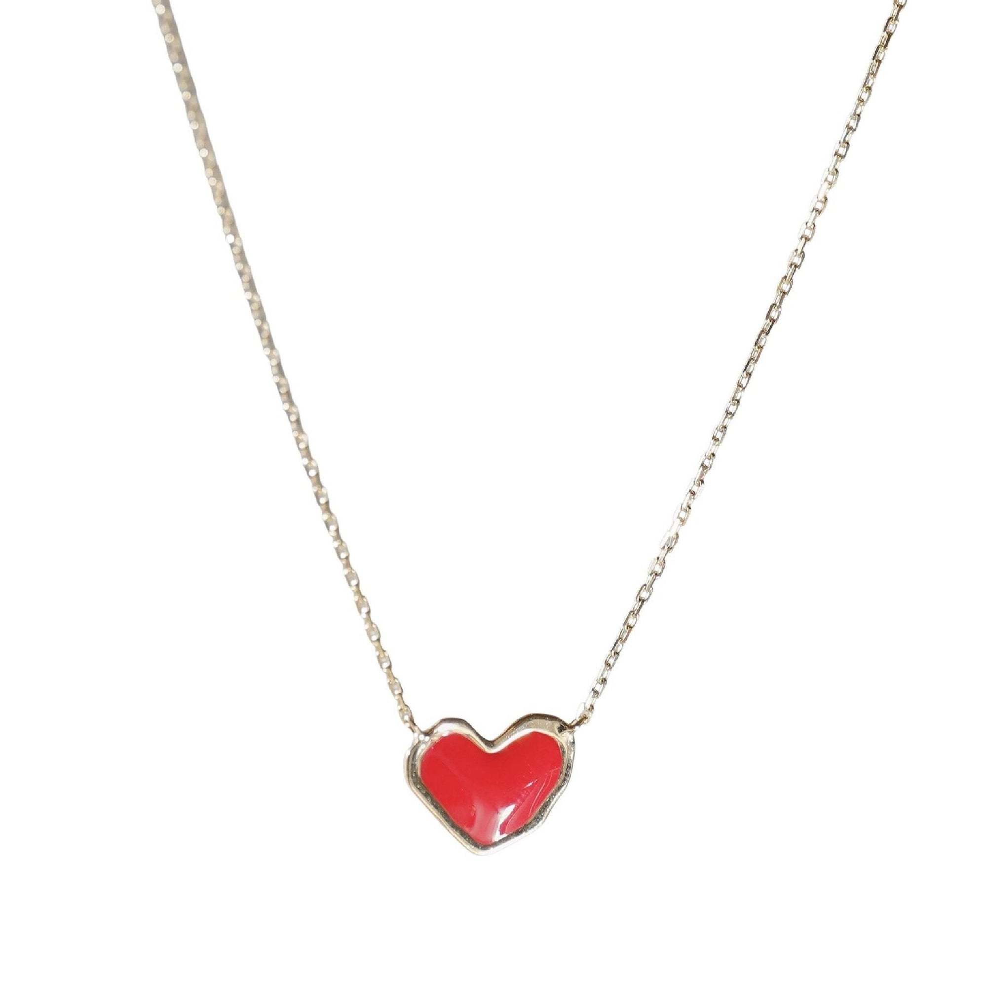 Collier pendentif cœur irrégulier - Or Jaune
