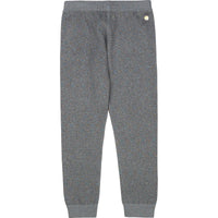 Lurex knitted trousers - Nordic blue