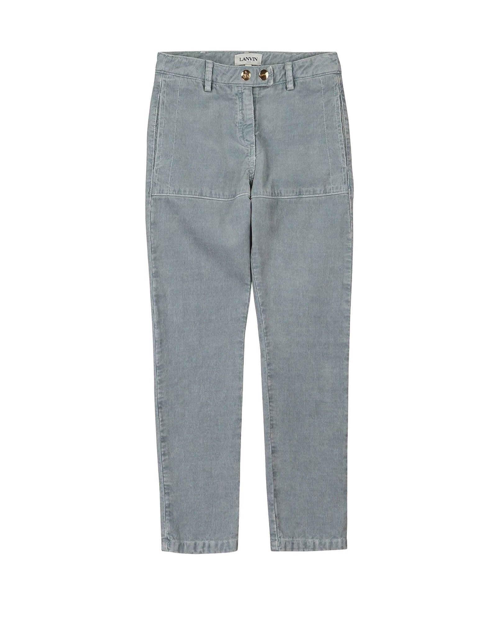 Velvet trousers - Nordic blue