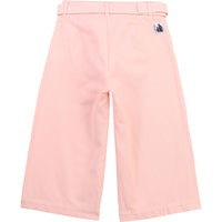 Pantalon large avec taille ajustable en lin mélangé - Englishros