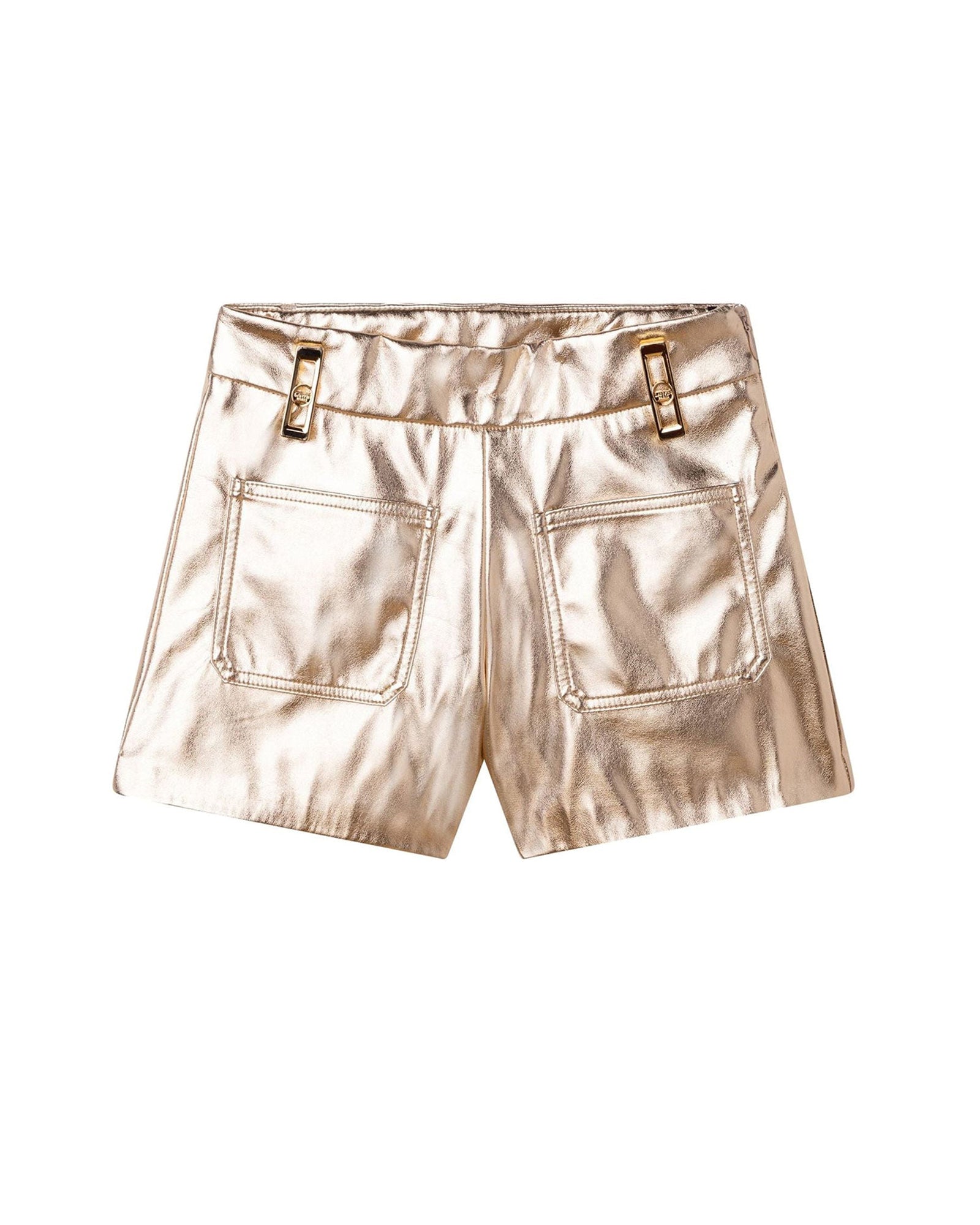 Short à poches plaquées - Light Gold