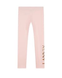 Legging à logo contrasté - Rose Givrée