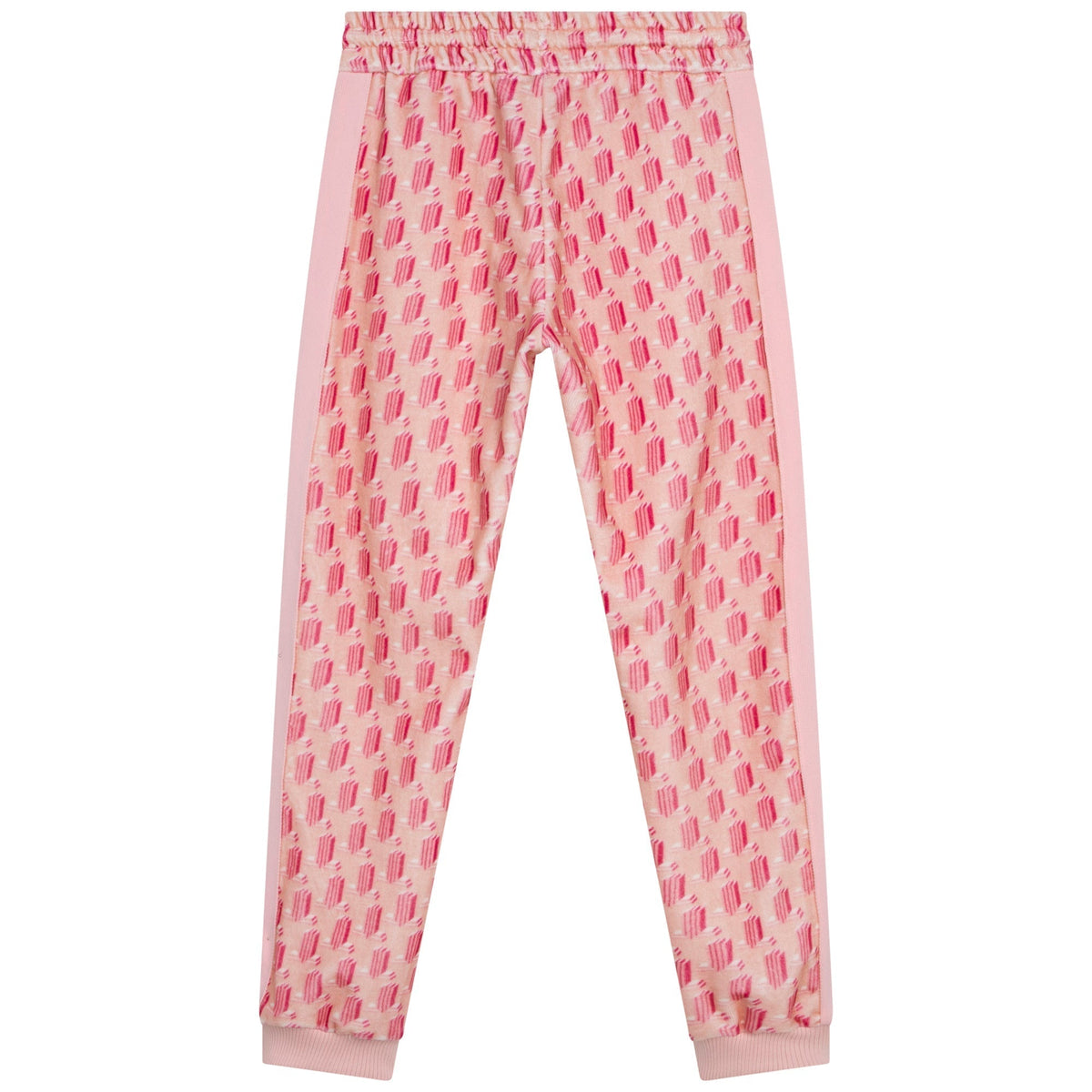Pantalon de survêtement en velours imprimé - Rose Petale
