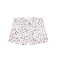 Short à taille élastiquée en coton - Unique